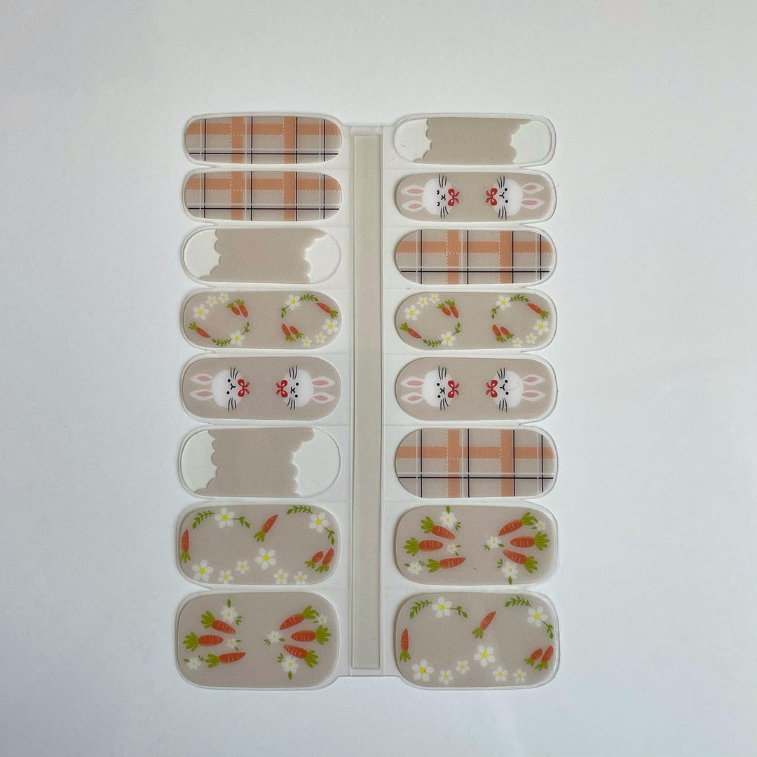 Easter Bunny | Jellies DIY Soft Semi Cured Gel Nail Wraps