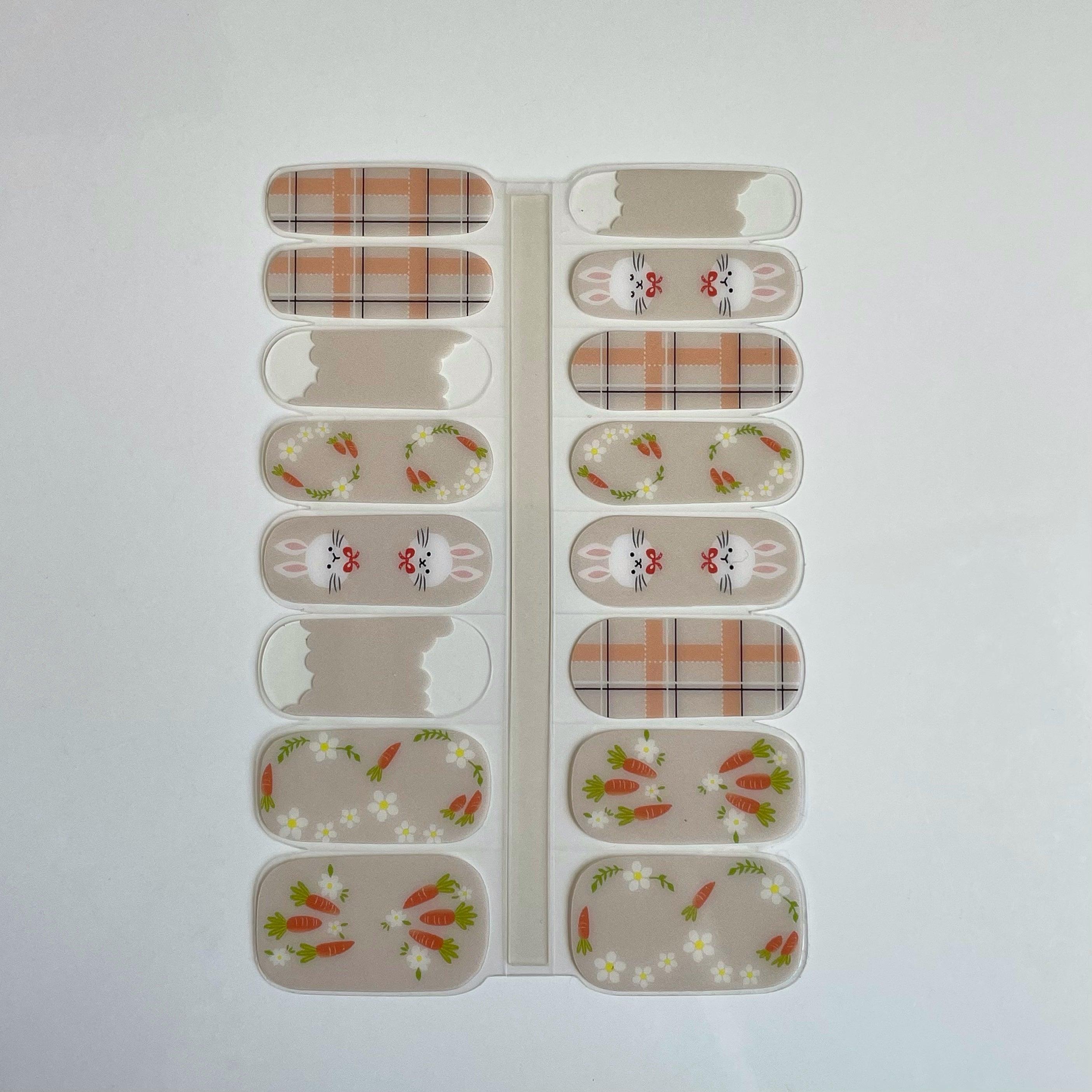 Easter Bunny | Jellies DIY Soft Semi Cured Gel Nail Wraps