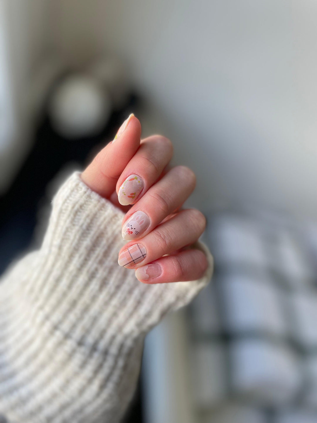 Easter Bunny | Jellies DIY Soft Semi Cured Gel Nail Wraps
