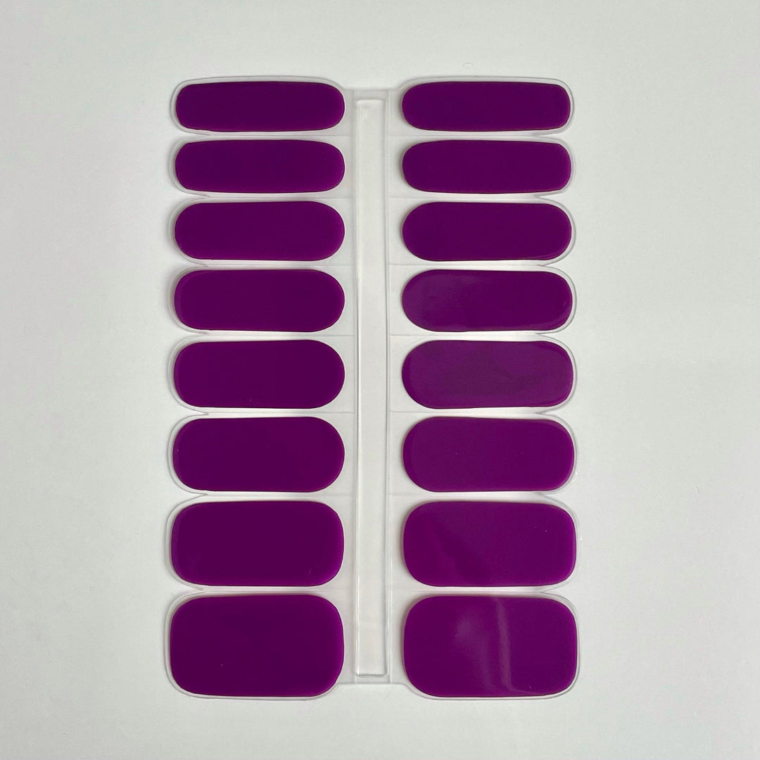 Eggplant | Jellies DIY Soft Semi Cured Gel Nail Wraps