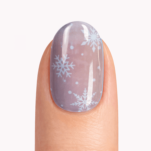 Snow Globe | Super Jellies DIY Hard Semi Cured Gel Nail Wraps