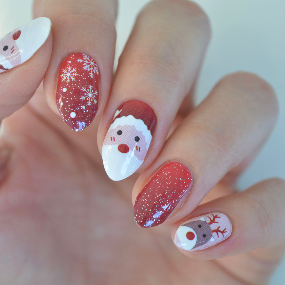 Father Xmas | Nail Polish Wraps