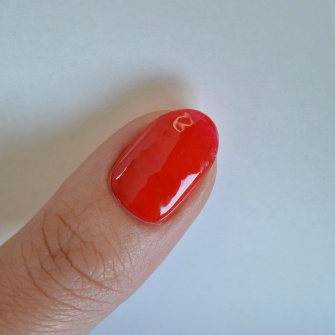 Red Delicious | Super Jellies DIY Hard Semi Cured Gel Nail Wraps