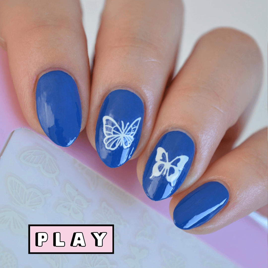 Flutters PLAY Nail Art Sticker