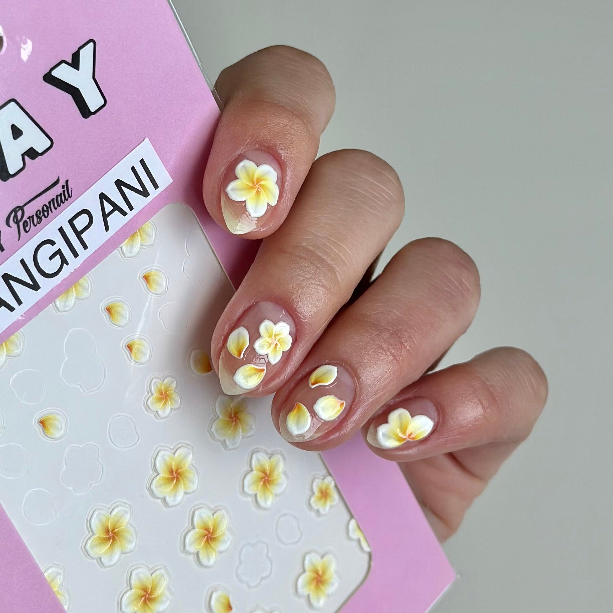 Frangipani PLAY Nail Art Sticker