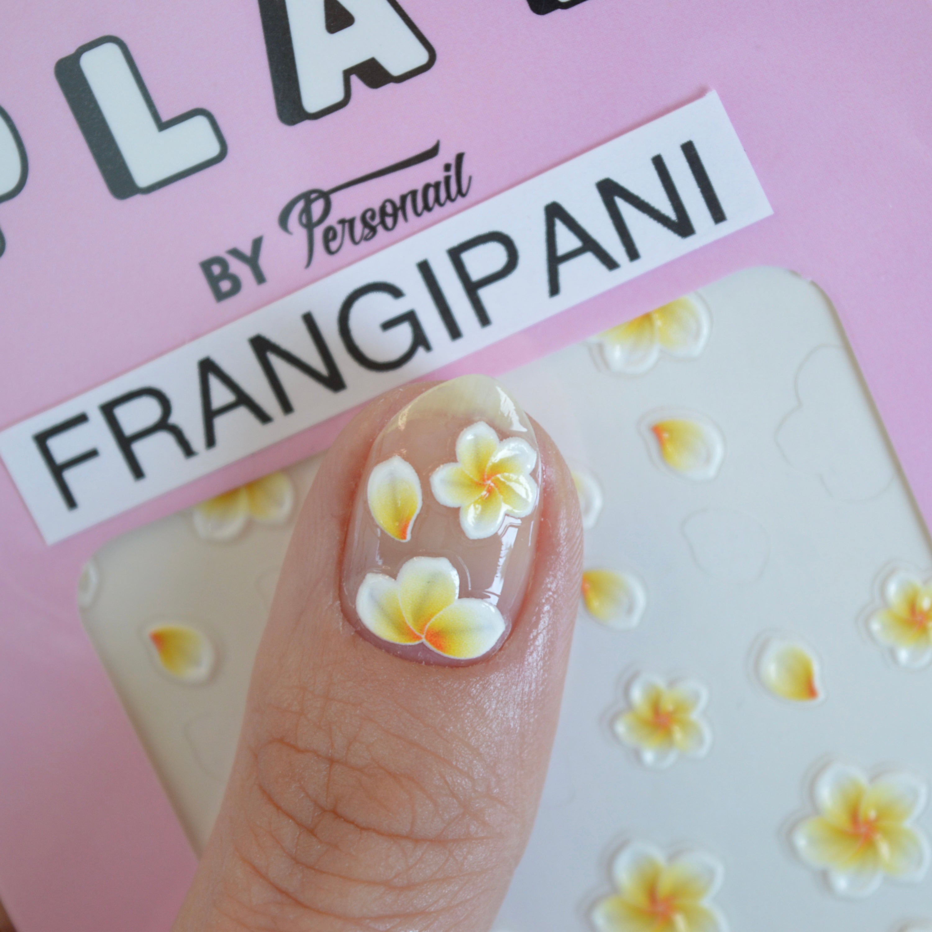 Frangipani PLAY Nail Art Sticker