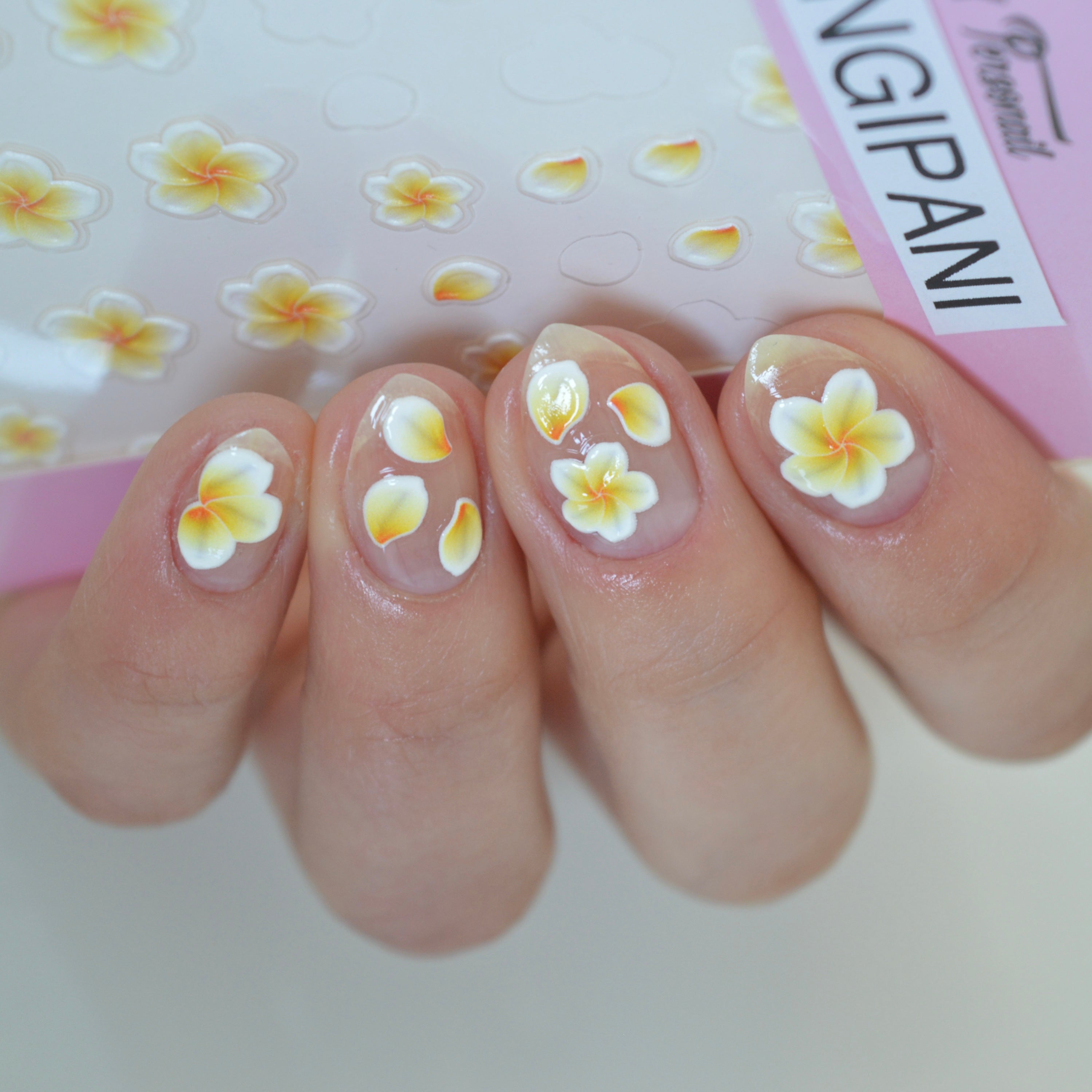 Frangipani PLAY Nail Art Sticker