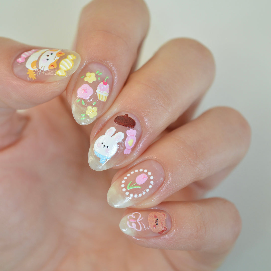 Friends PLAY Nail Art Sticker