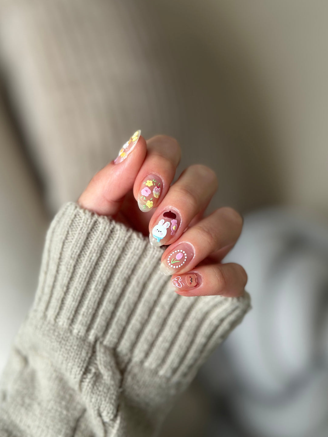 Friends PLAY Nail Art Sticker