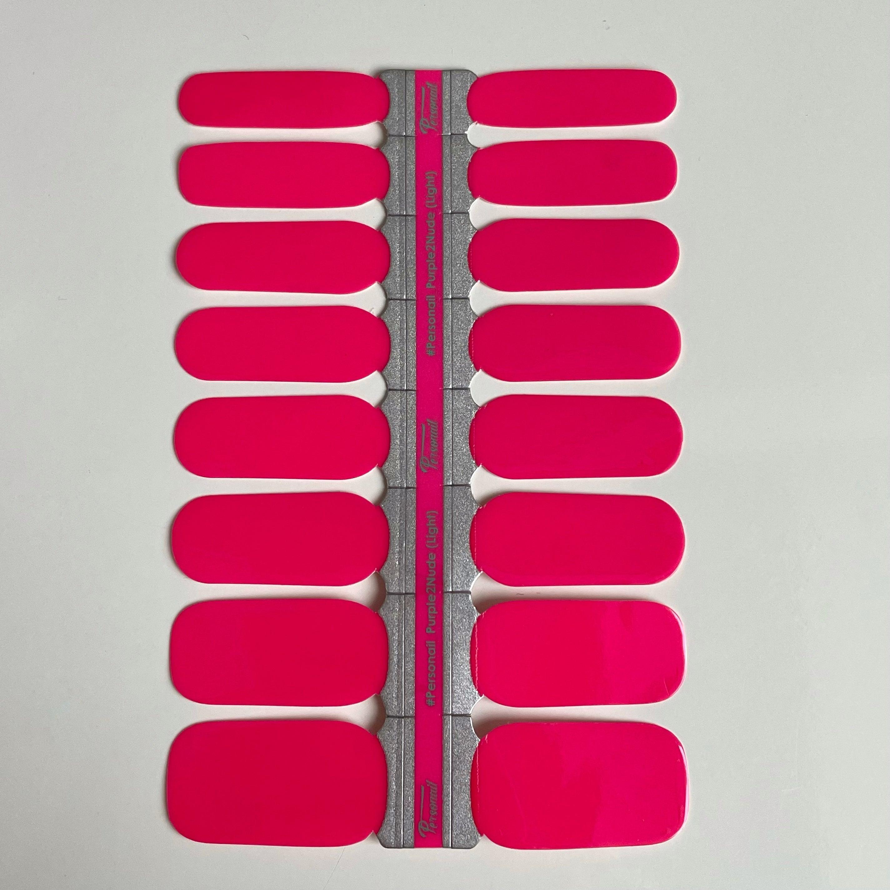 Fuchsia |  Pink Nail Polish Wraps