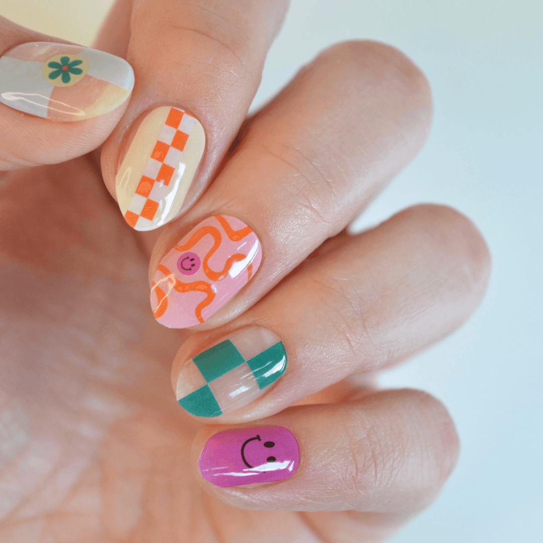 Fun In The Sun | Super Jellies DIY Hard Semi Cured Gel Nail Wraps