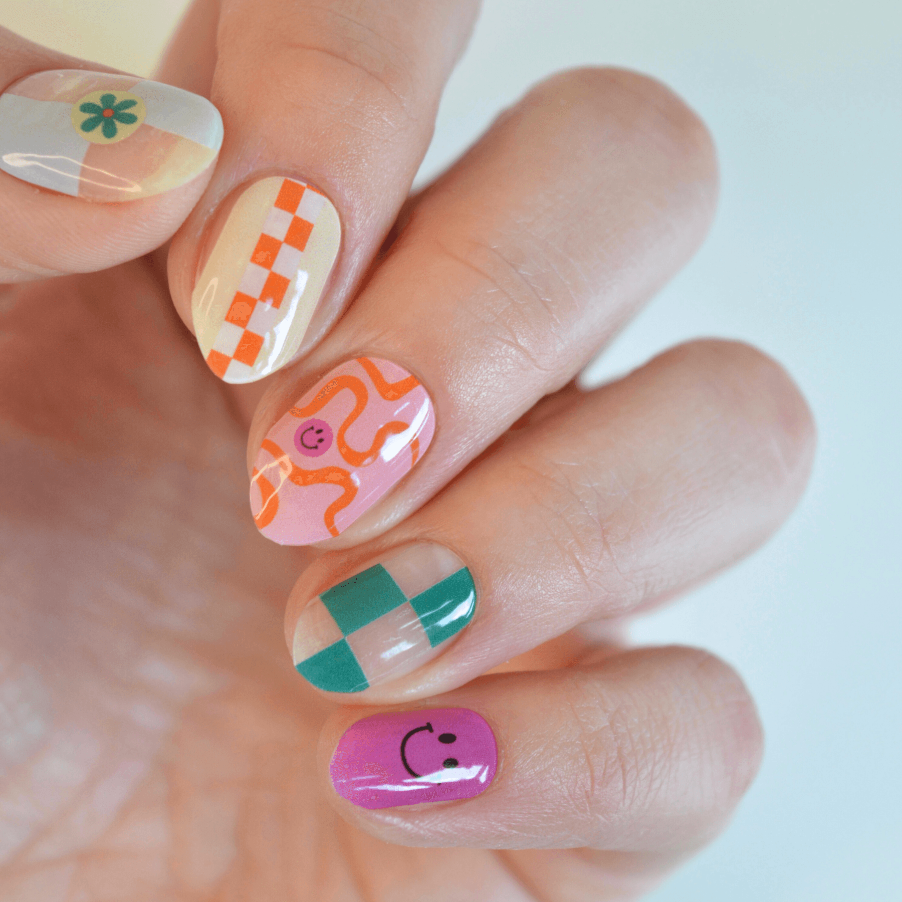 Fun In The Sun | Super Jellies DIY Hard Semi Cured Gel Nail Wraps