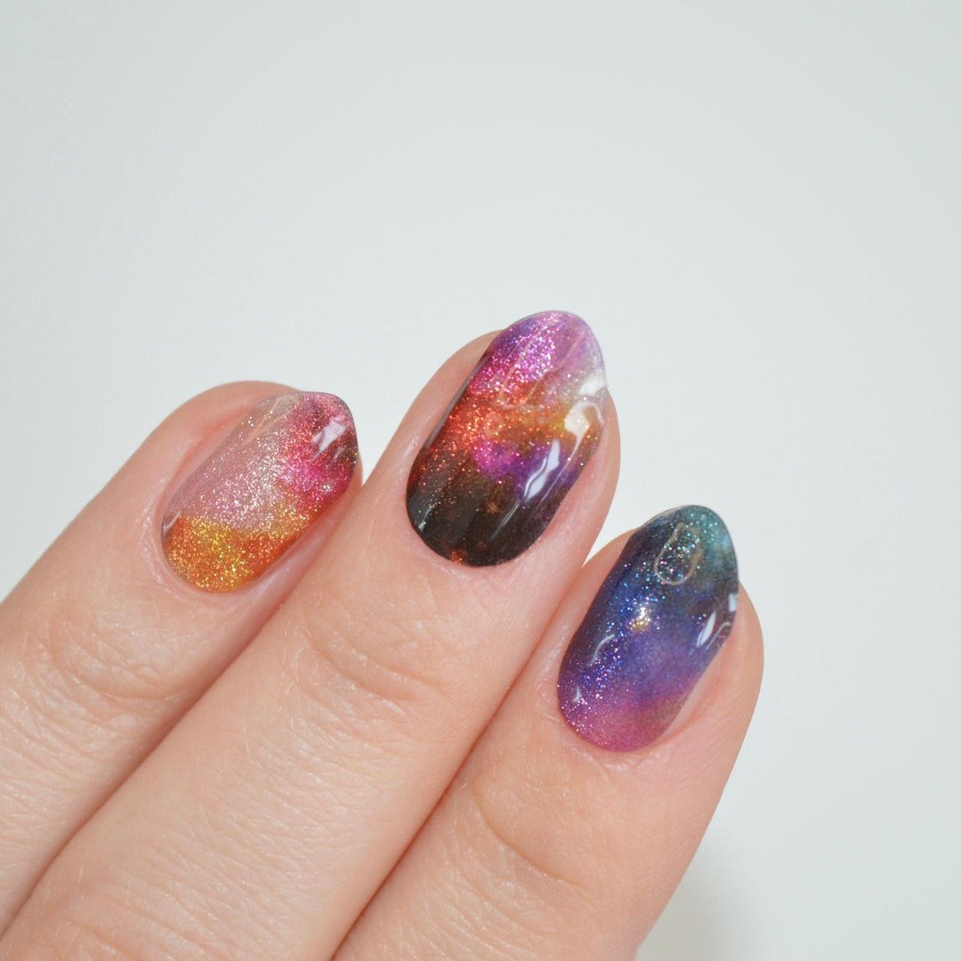 Galaxies | Super Jellies DIY Hard Semi Cured Gel Nail Wraps