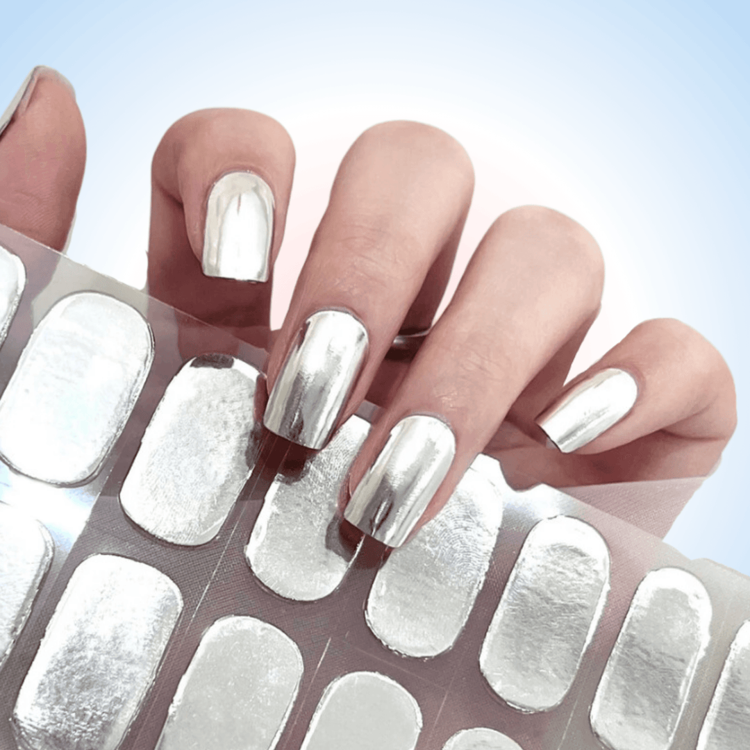 Sterling | NO Cure Gel Nail Wraps