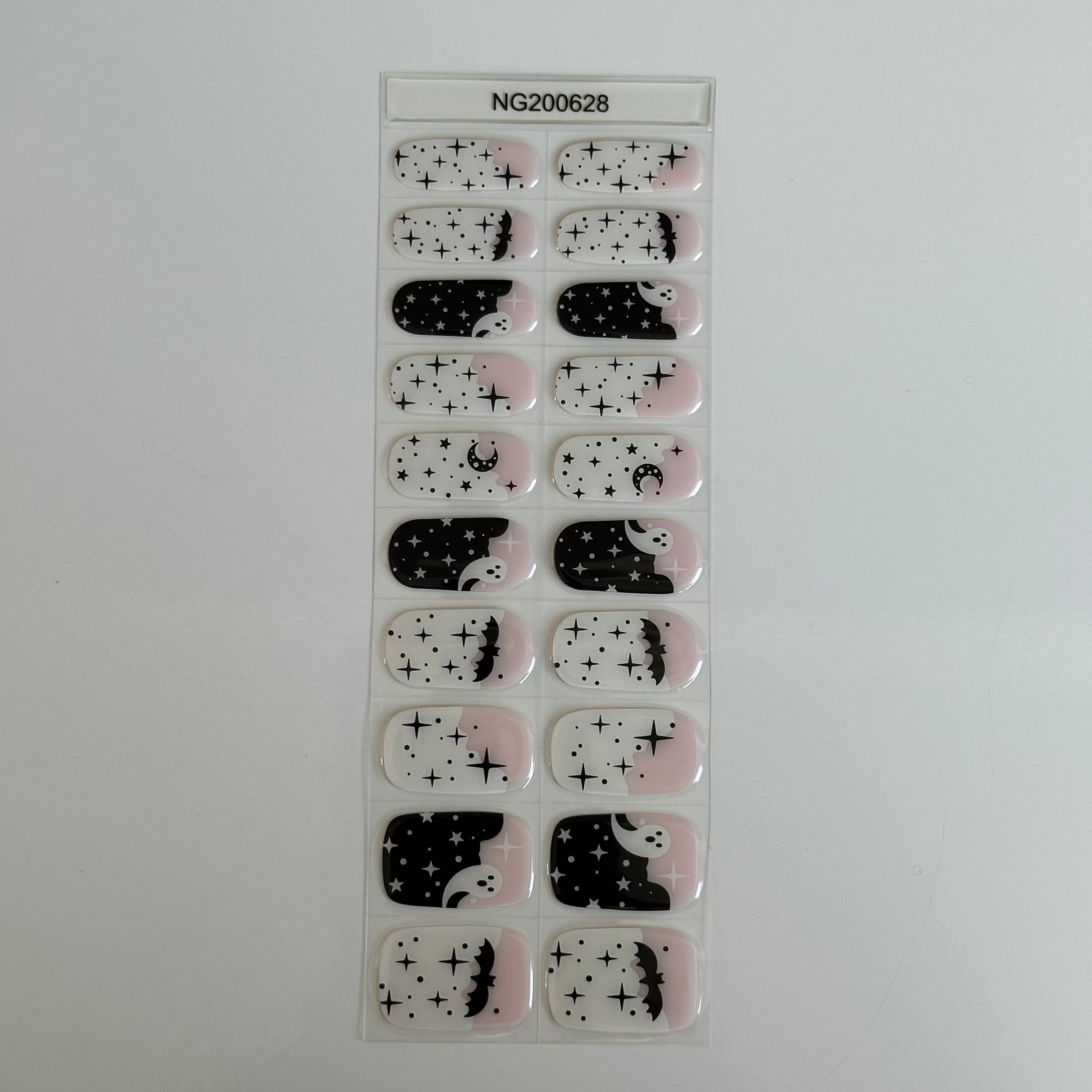 Glowie (Glow in the dark) | Super Jellies DIY Hard Semi Cured Gel Nail Wraps