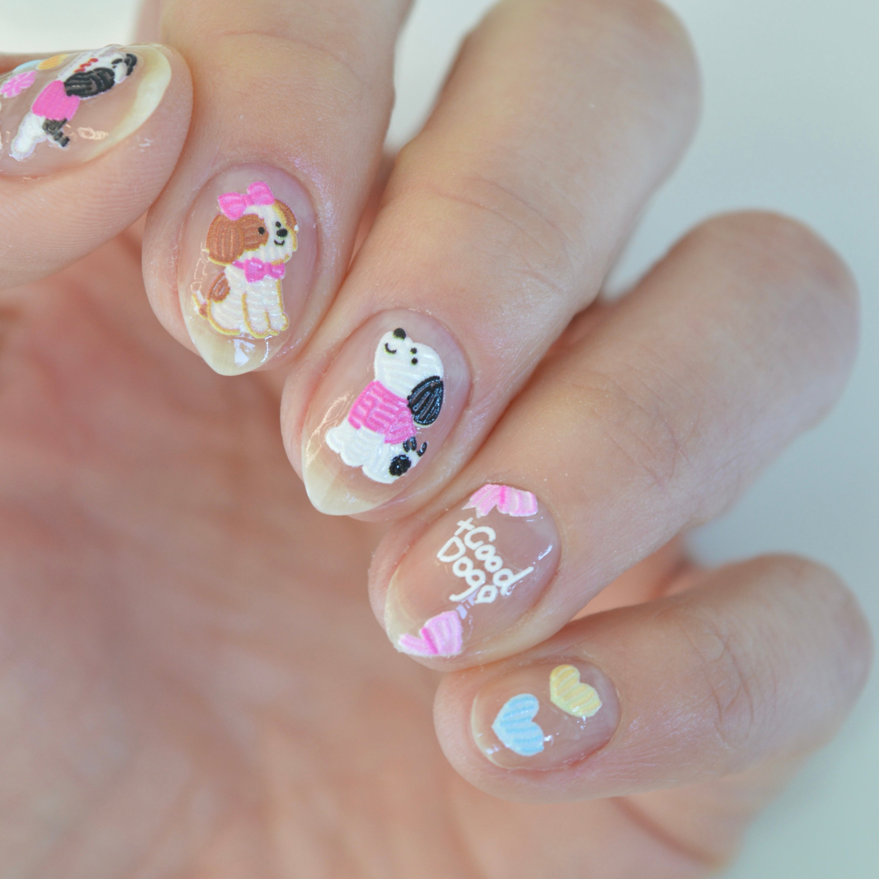 Good Dog PLAY Nail Art Sticker