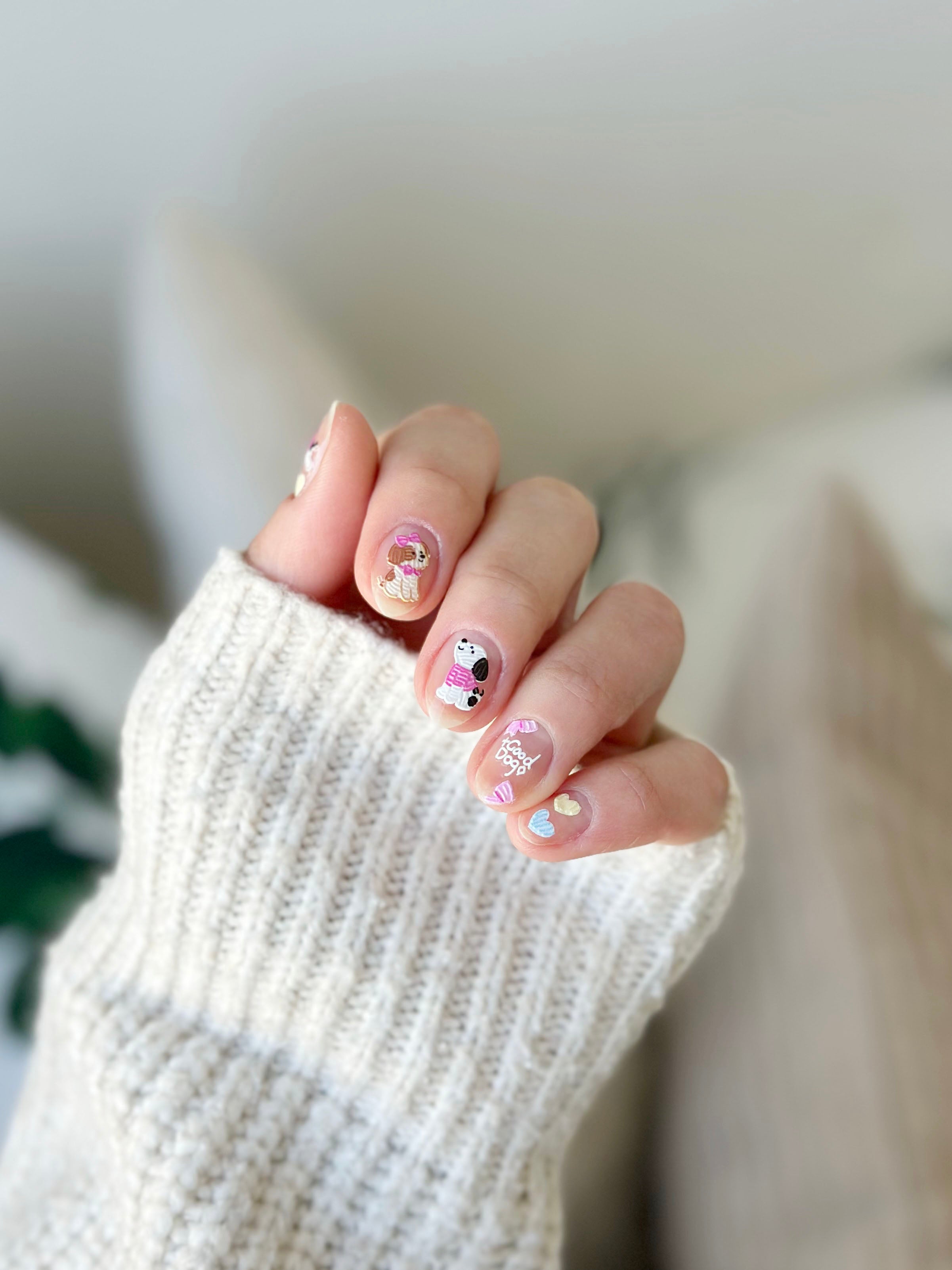 Good Dog PLAY Nail Art Sticker