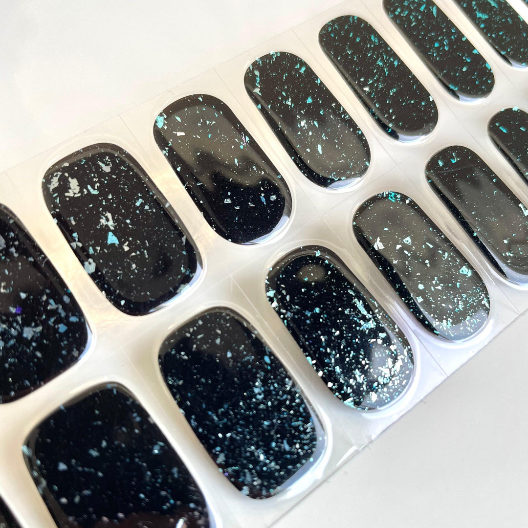 Gunmetal | Super Jellies DIY Hard Semi Cured Gel Nail Wraps