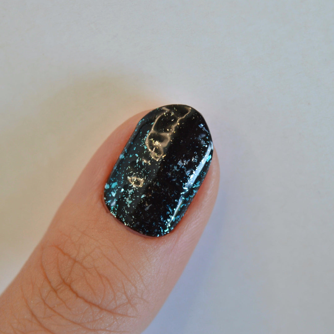Gunmetal | Super Jellies DIY Hard Semi Cured Gel Nail Wraps