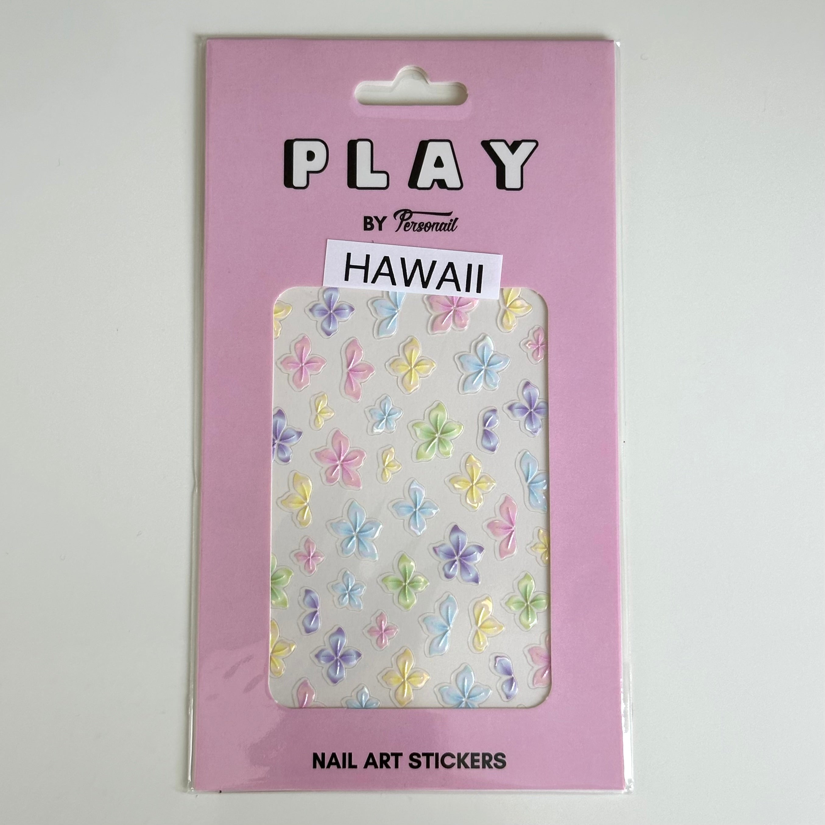 Hawaii PLAY Nail Art Sticker