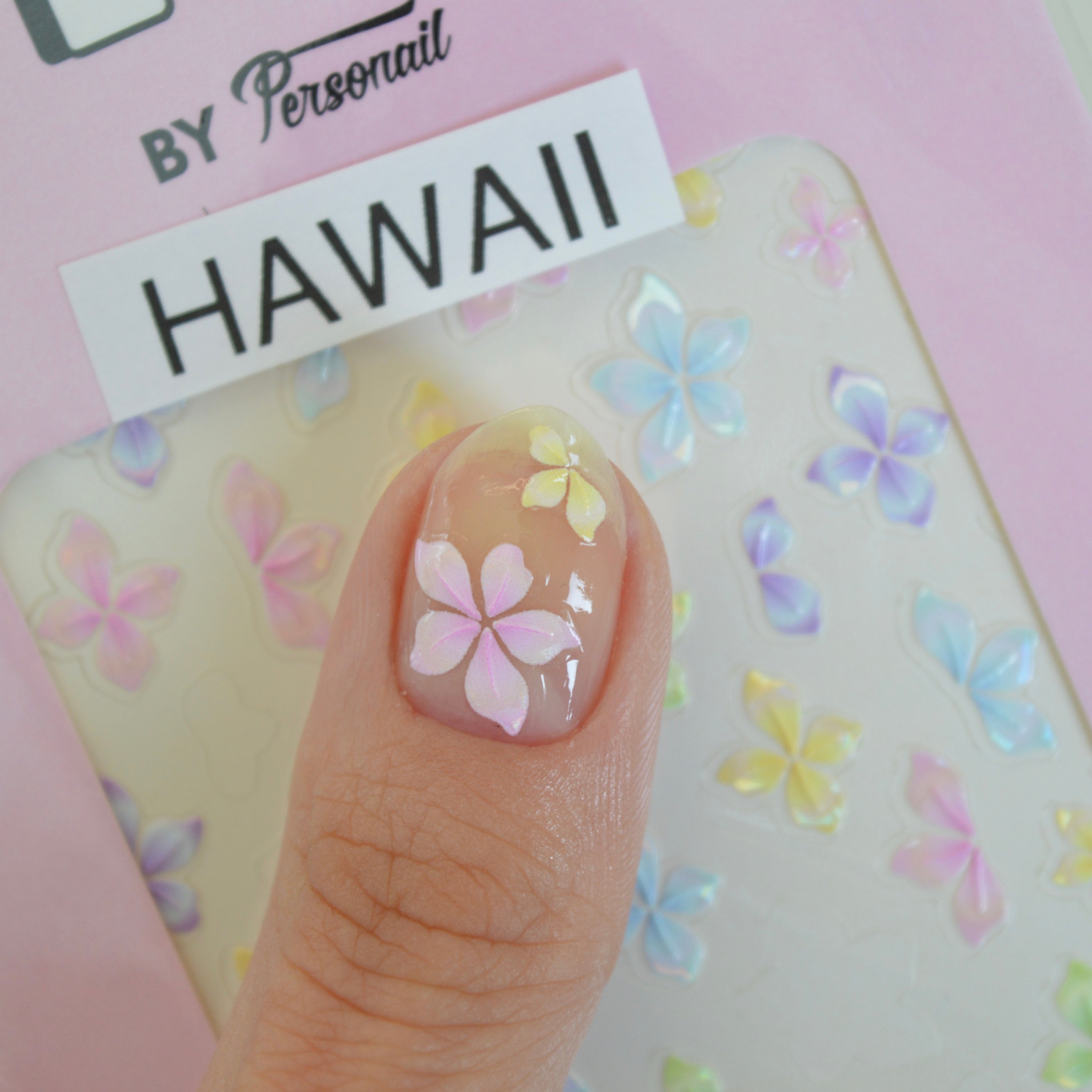 Hawaii PLAY Nail Art Sticker