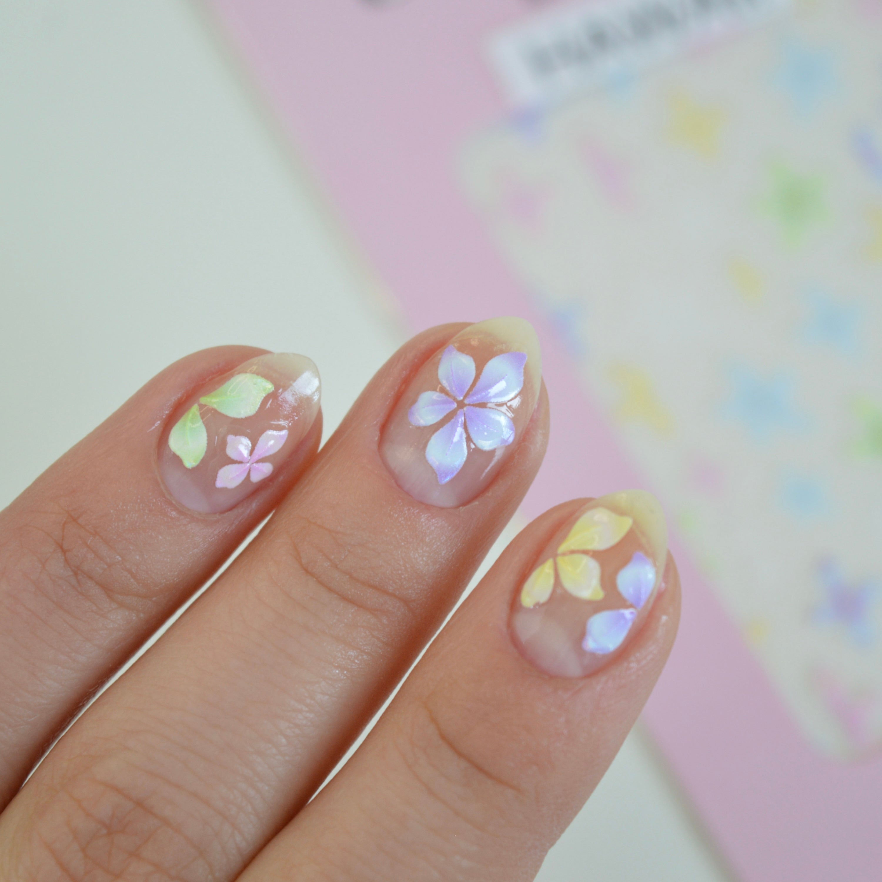 Hawaii PLAY Nail Art Sticker