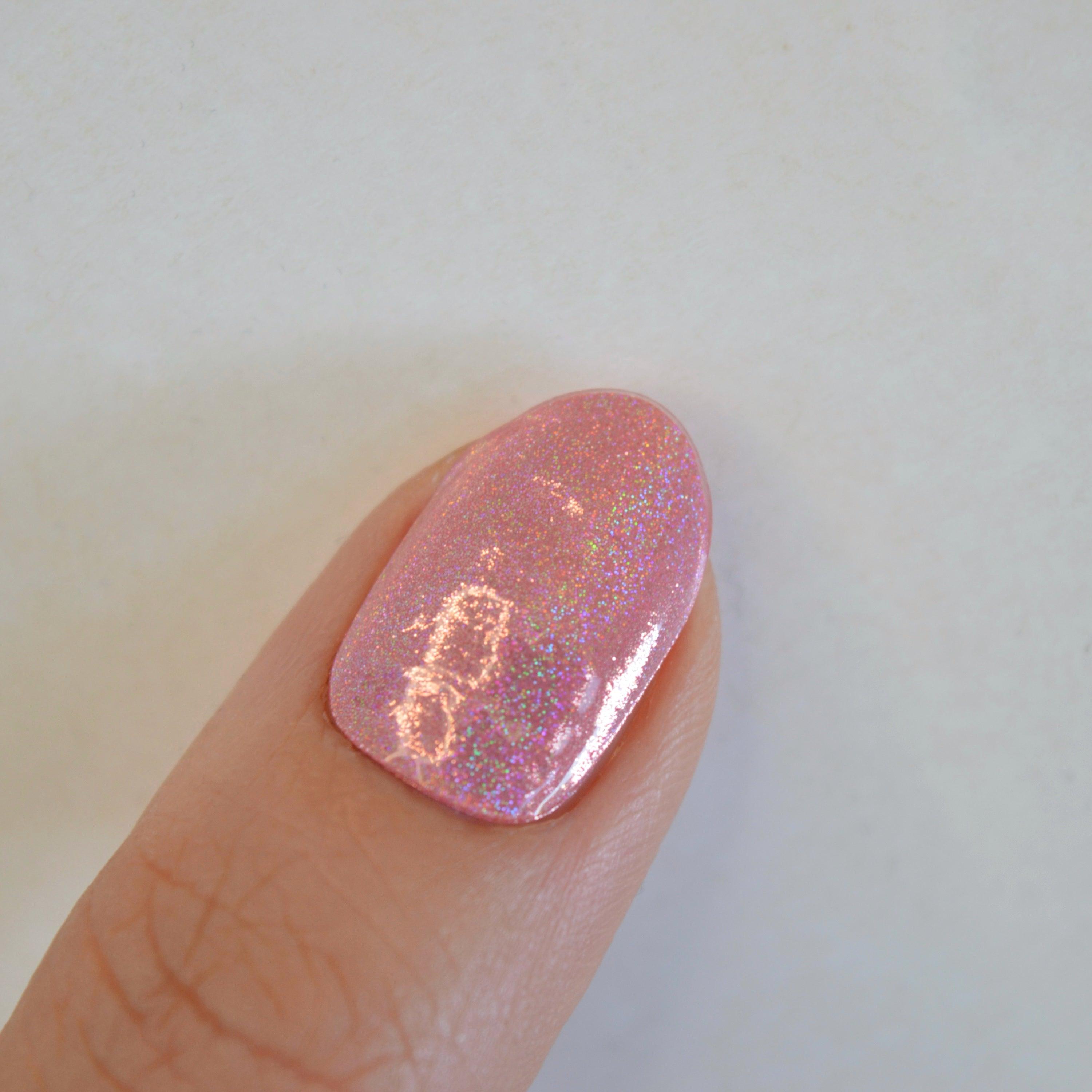 Holo Holo Pink | Super Jellies DIY Hard Semi Cured Gel Nail Wraps