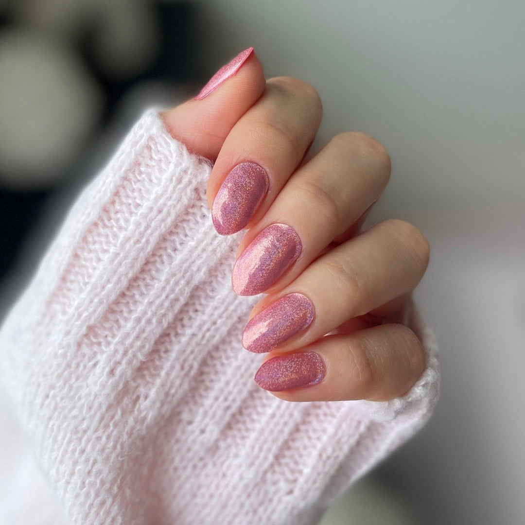 Holo Holo Pink | Super Jellies DIY Hard Semi Cured Gel Nail Wraps