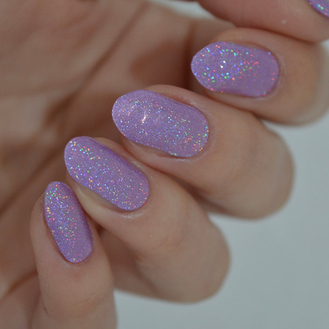 Holo Holo Purple | Super Jellies DIY Hard Semi Cured Gel Nail Wraps