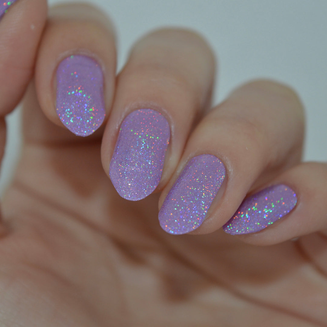 Holo Holo Purple | Super Jellies DIY Hard Semi Cured Gel Nail Wraps