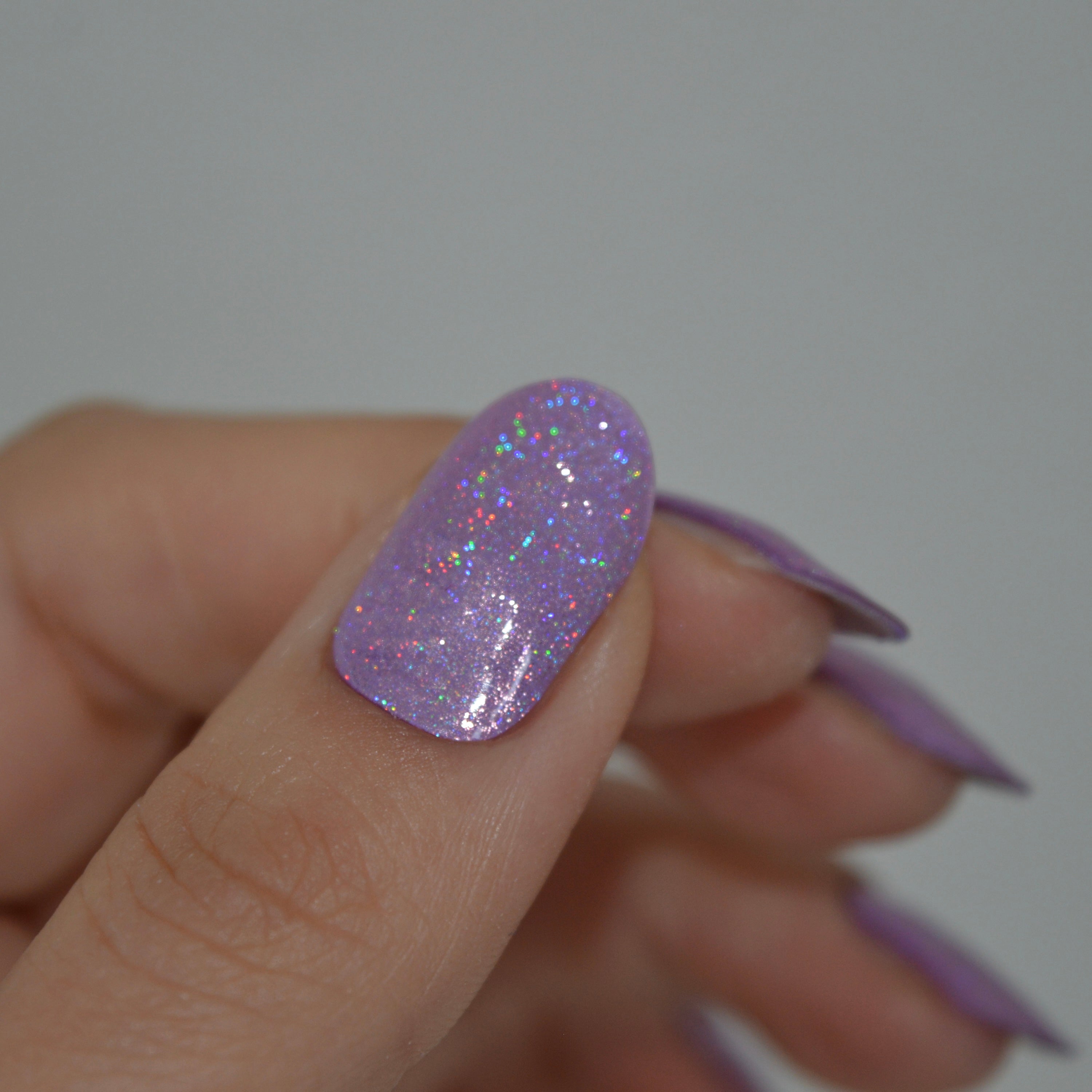 Holo Holo Purple | Super Jellies DIY Hard Semi Cured Gel Nail Wraps
