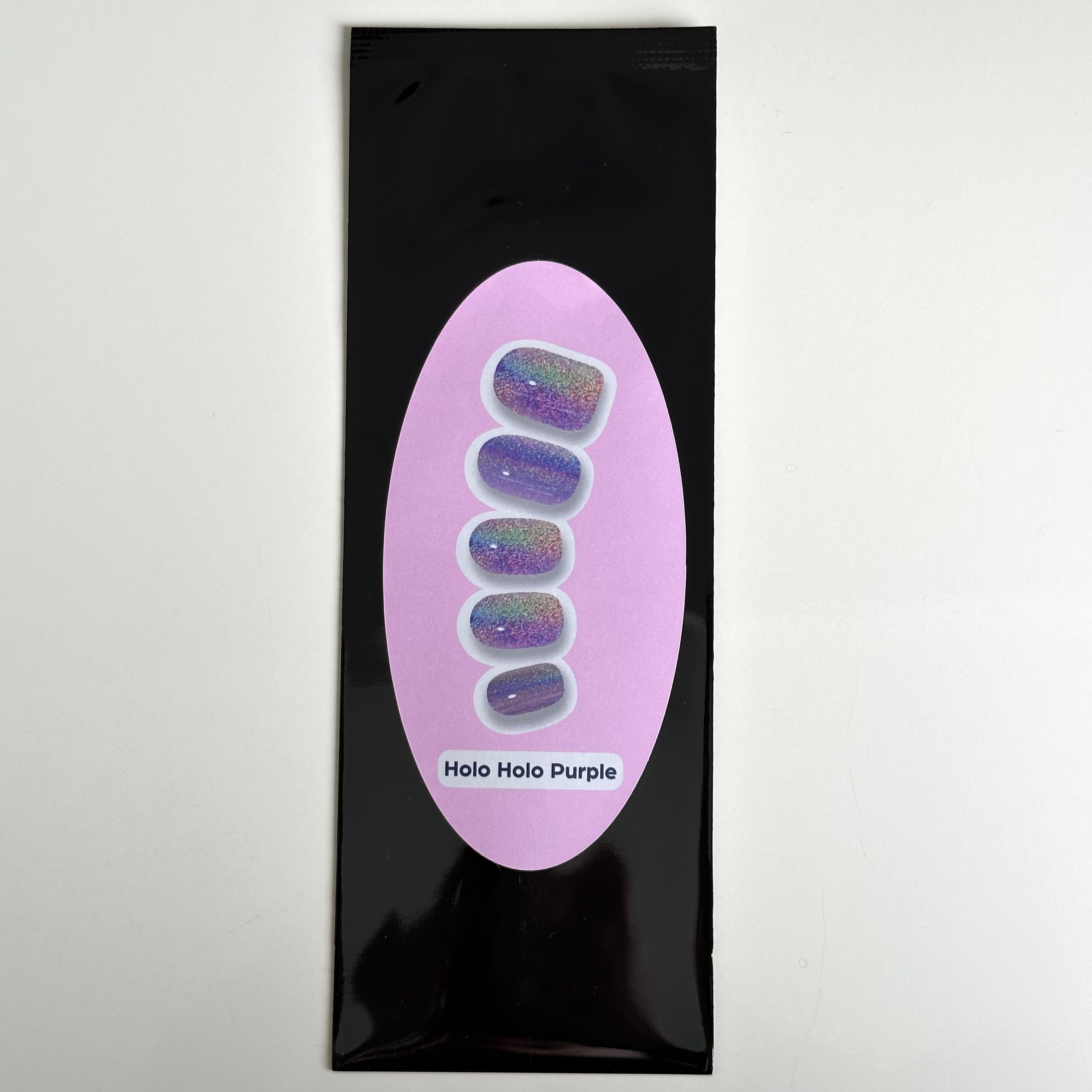Holo Holo Purple | Super Jellies DIY Hard Semi Cured Gel Nail Wraps