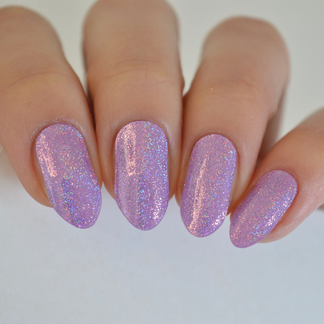 Holo Holo Purple | Super Jellies DIY Hard Semi Cured Gel Nail Wraps