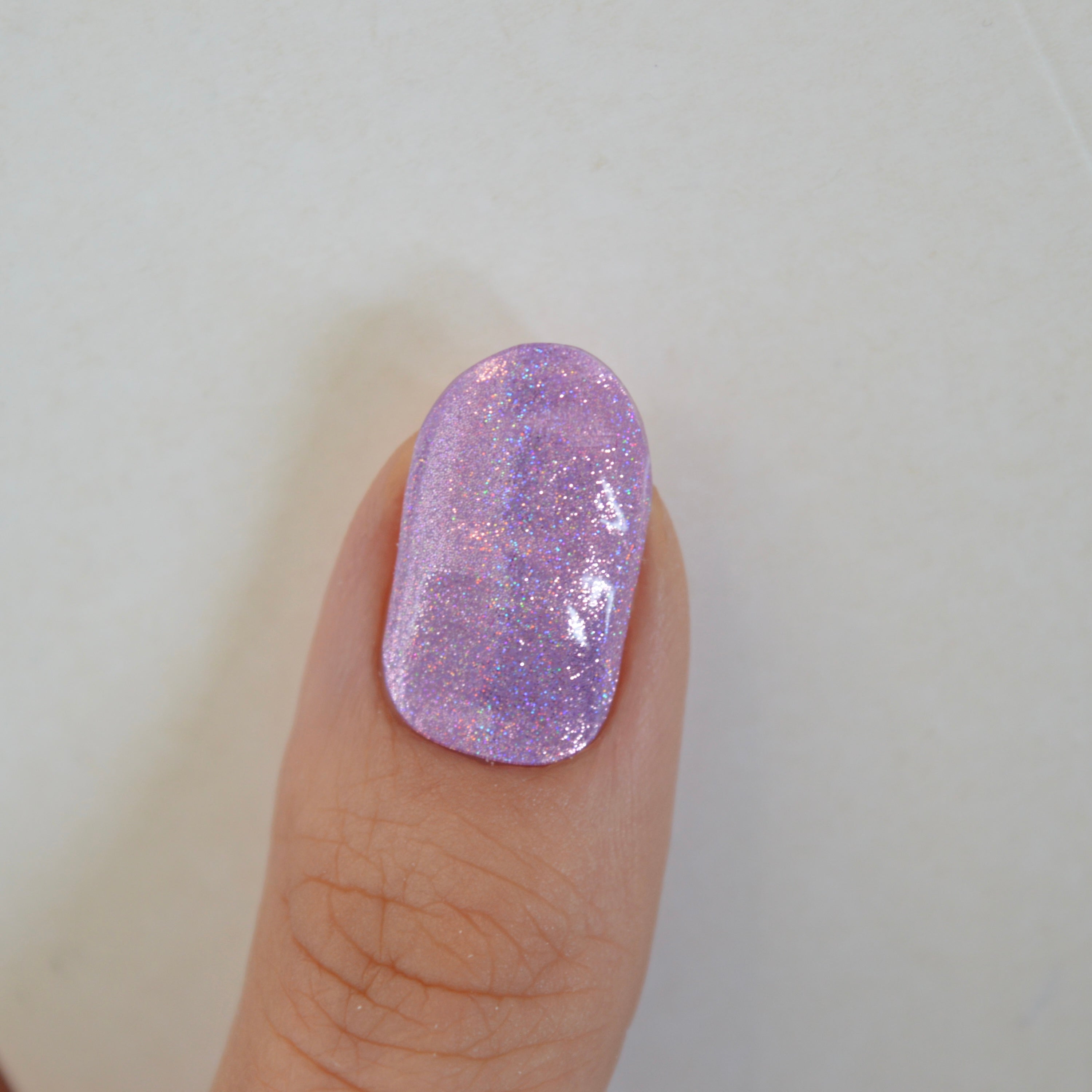 Holo Holo Purple | Super Jellies DIY Hard Semi Cured Gel Nail Wraps
