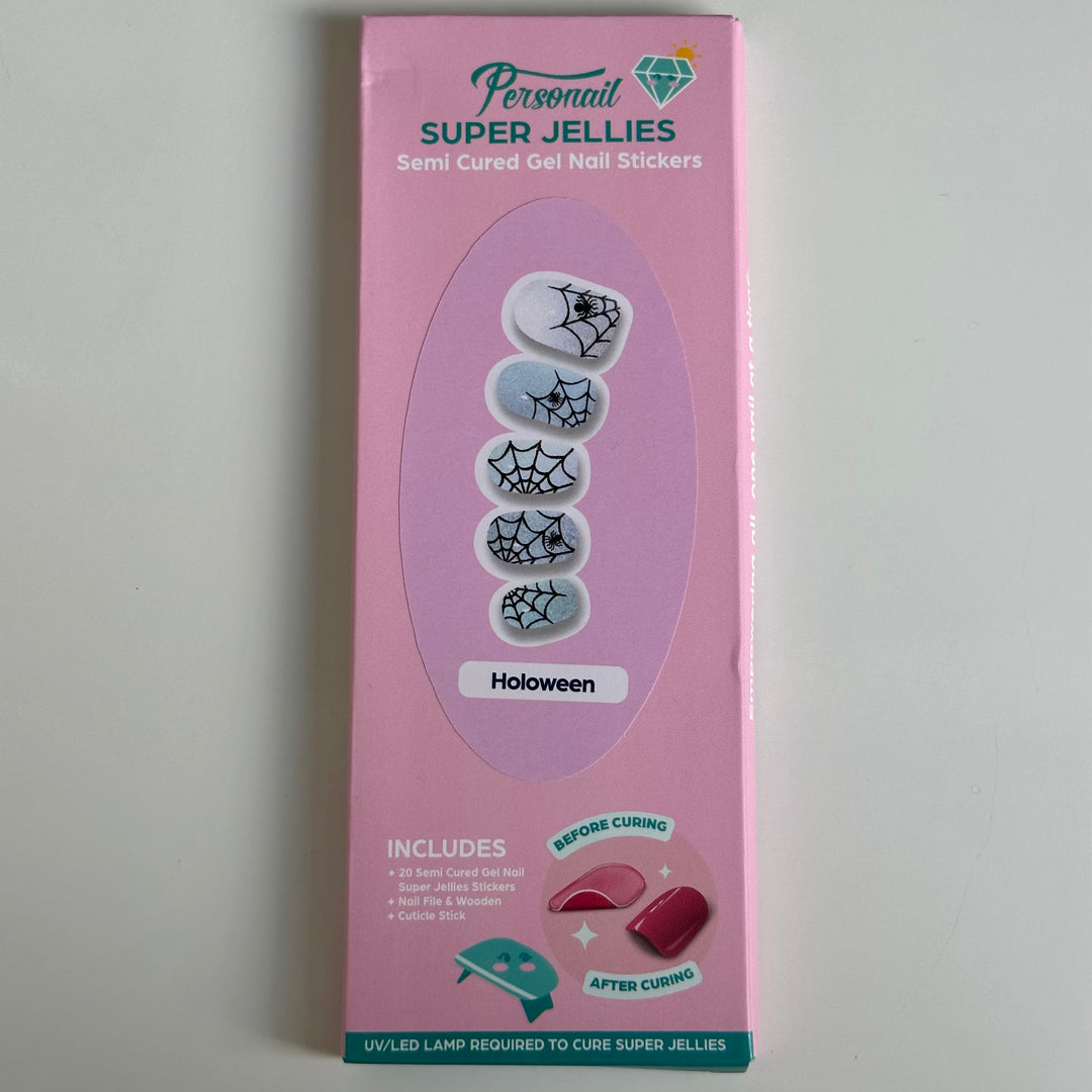 Holoween | Super Jellies DIY Hard Semi Cured Gel Nail Wraps
