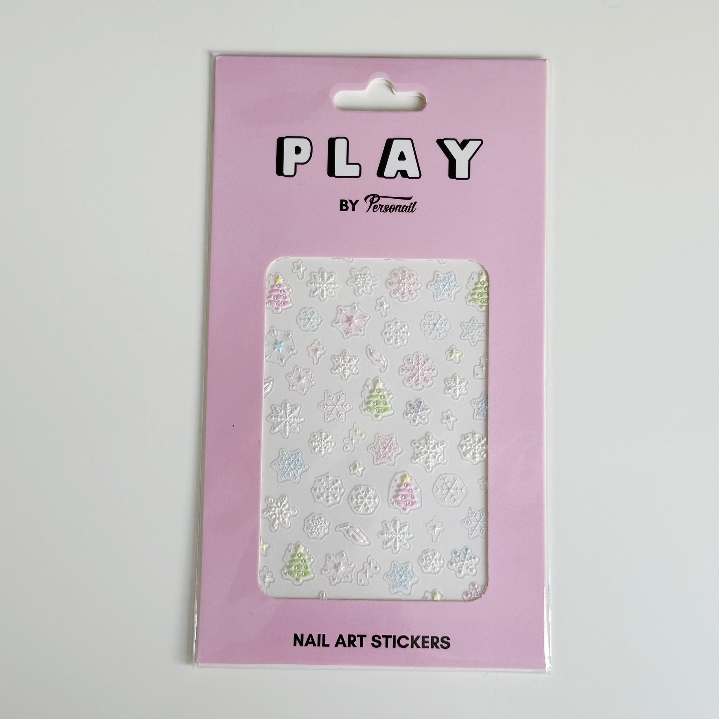 Frosty Tree PLAY Nail Art Sticker