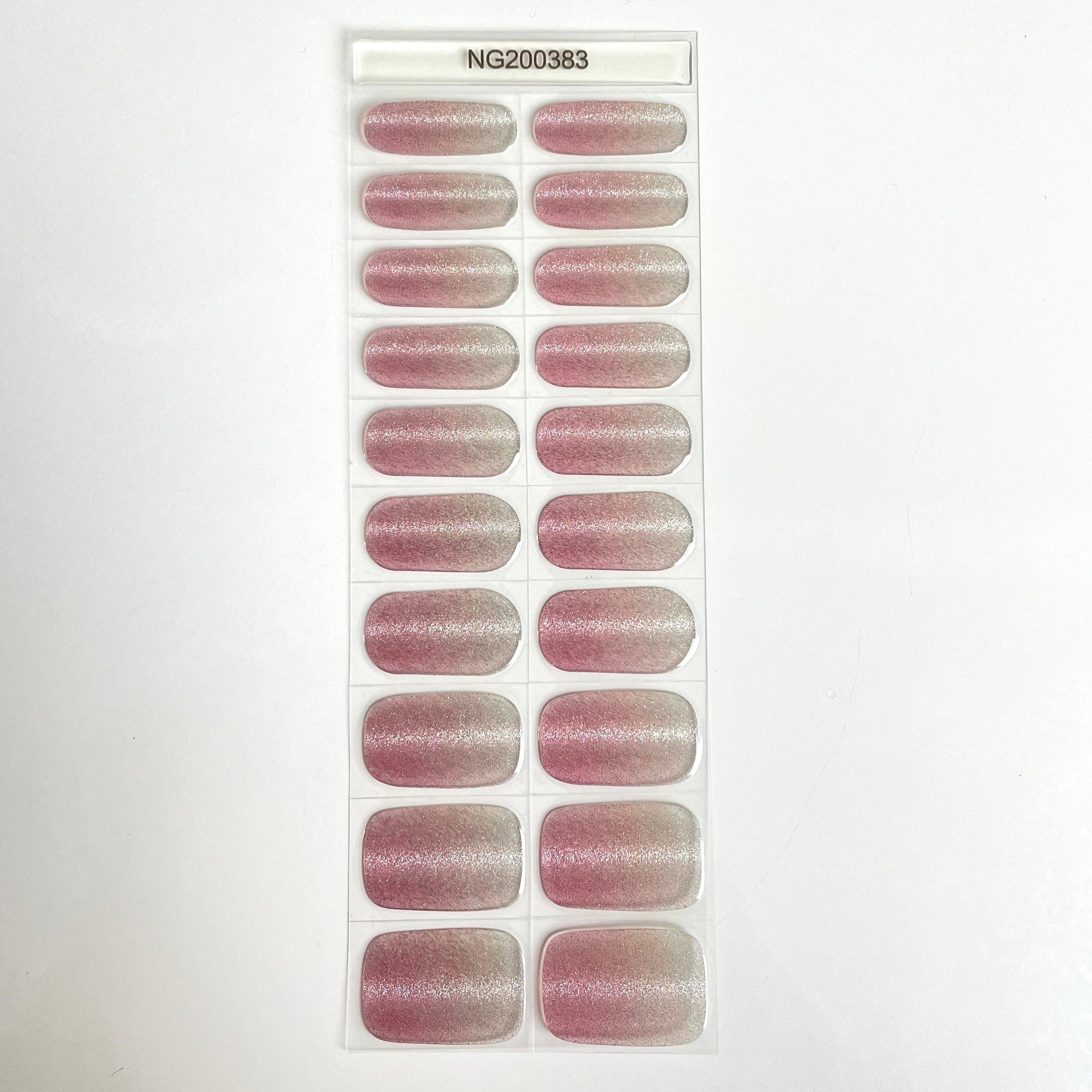 Ice Ice Baby | Super Jellies DIY Hard Semi Cured Gel Nail Wraps