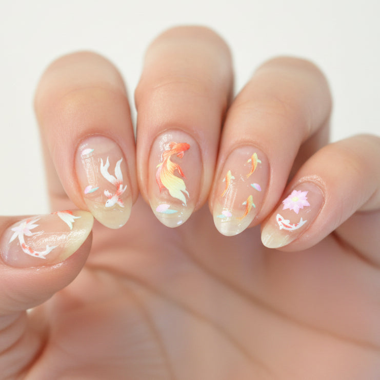 Koi PLAY Nail Art Sticker