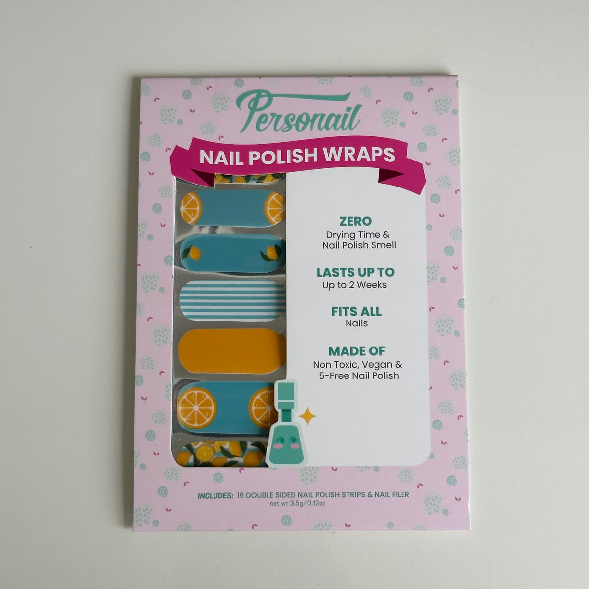 Lemon x Teggun Ashleigh | Nail Polish Wraps