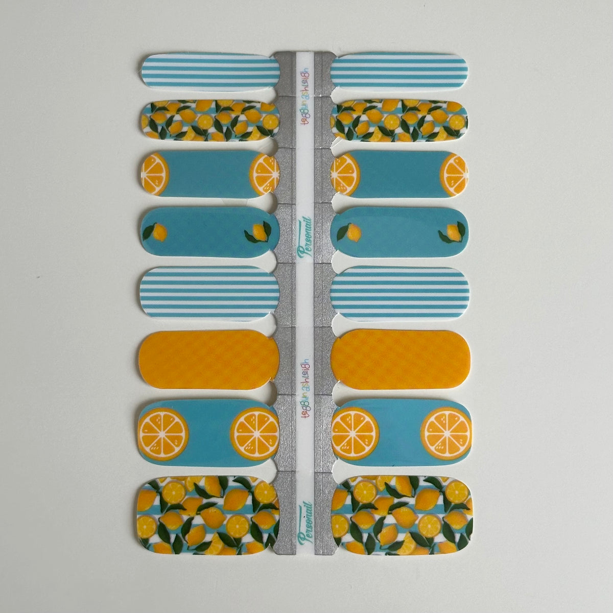 Lemon x Teggun Ashleigh | Nail Polish Wraps