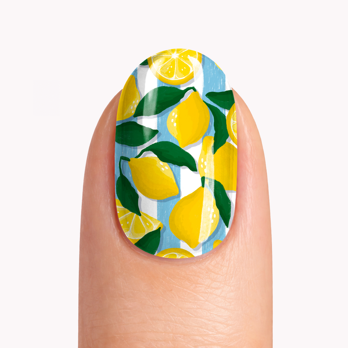 Lemon x Teggun Ashleigh | Nail Polish Wraps