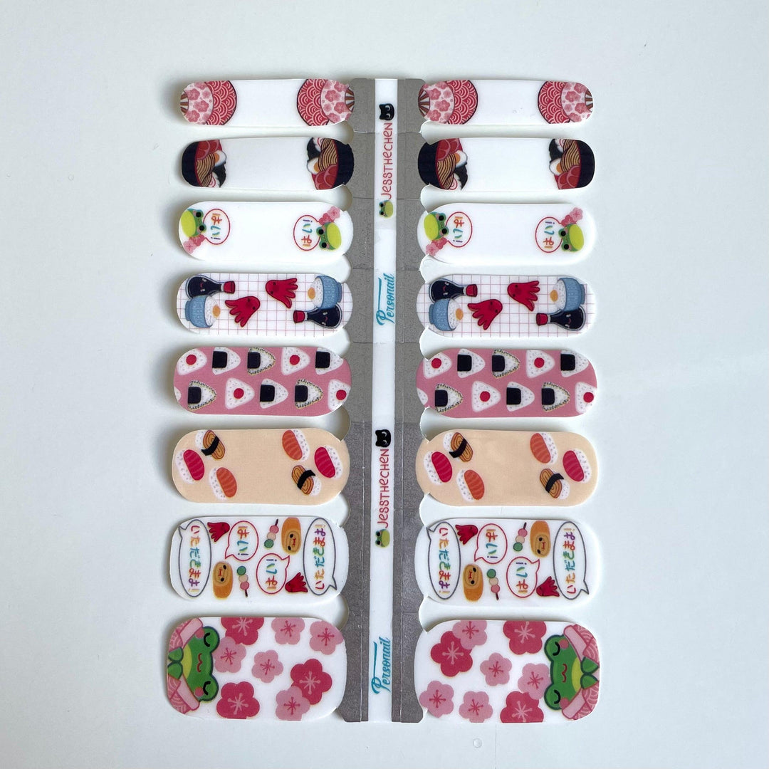 Let's Go Japan | Jess The Chen Collab Nail Polish Wrap