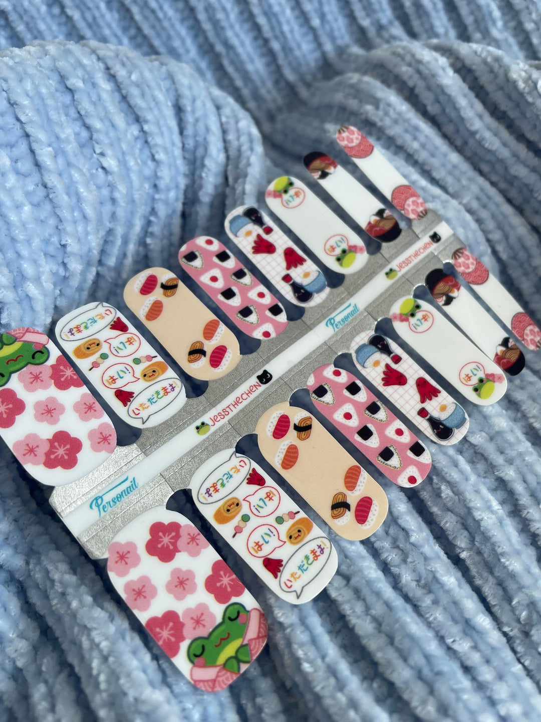 Let's Go Japan | Jess The Chen Collab Nail Polish Wrap