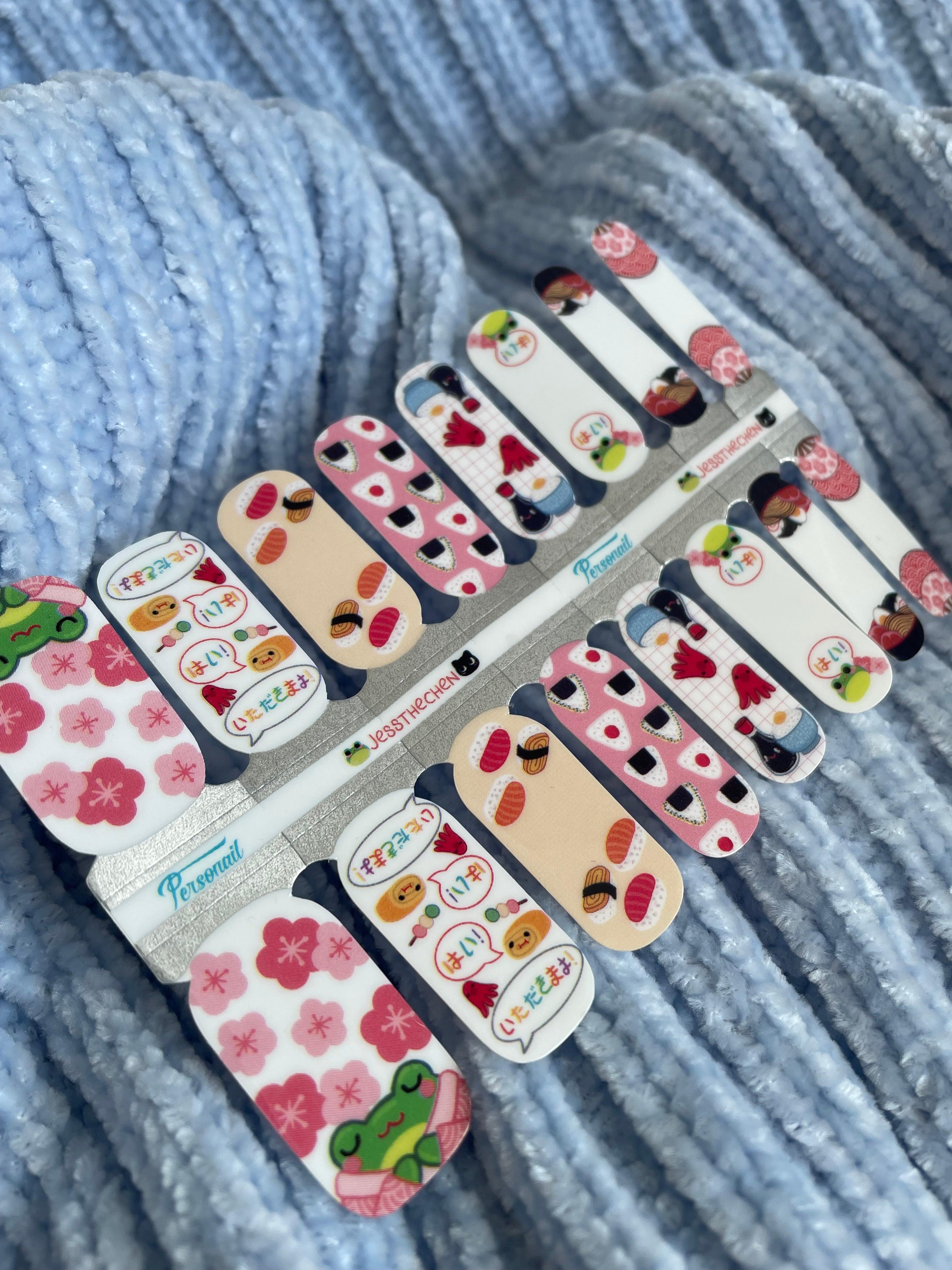 Let's Go Japan | Jess The Chen Collab Nail Polish Wrap
