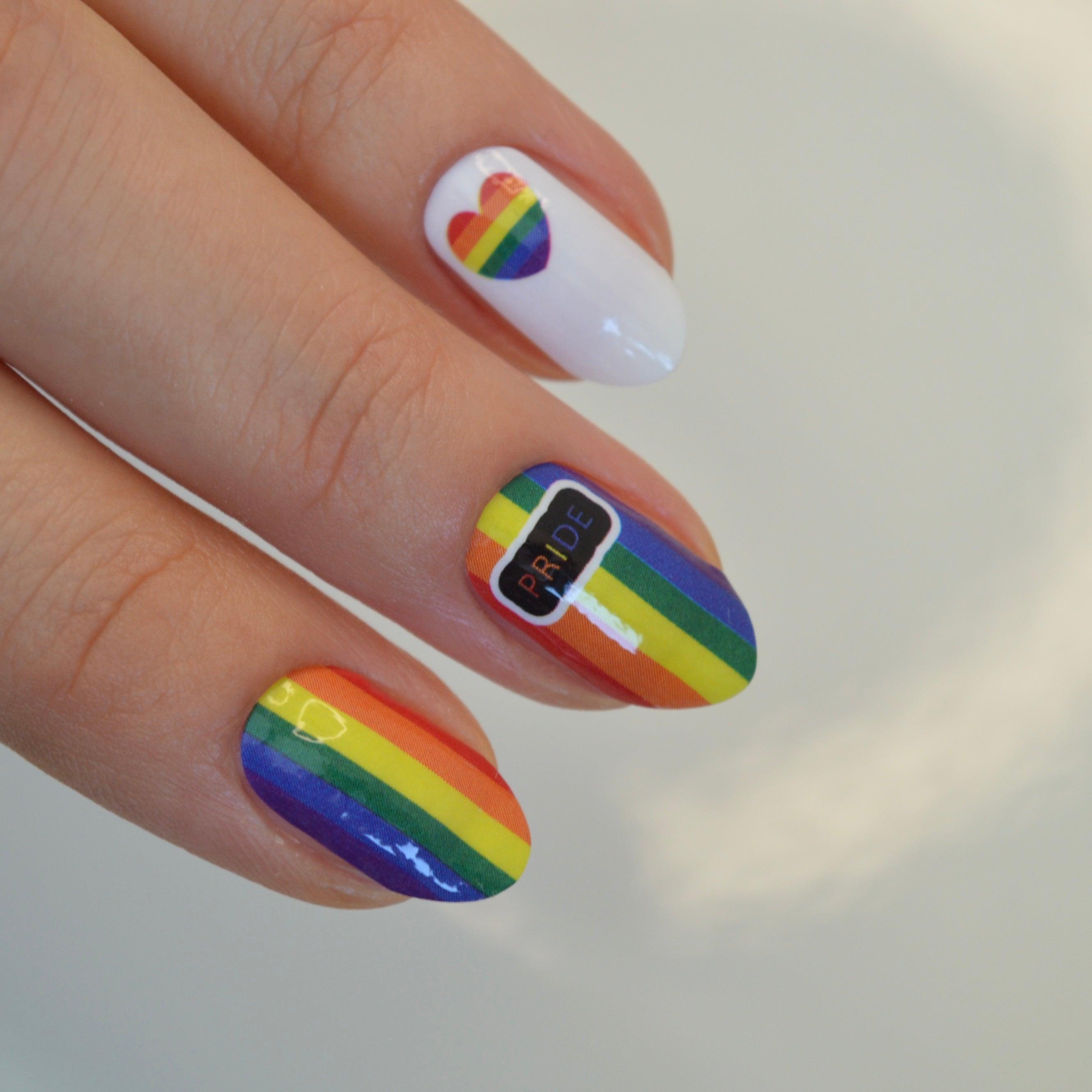 LGBTQIA+ Nail Wrap ($2 of every order to charity)