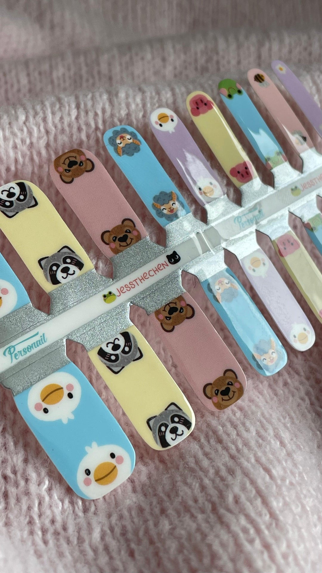 KIDS Lil Wild Things | Jess The Chen Collab Nail Polish Wrap