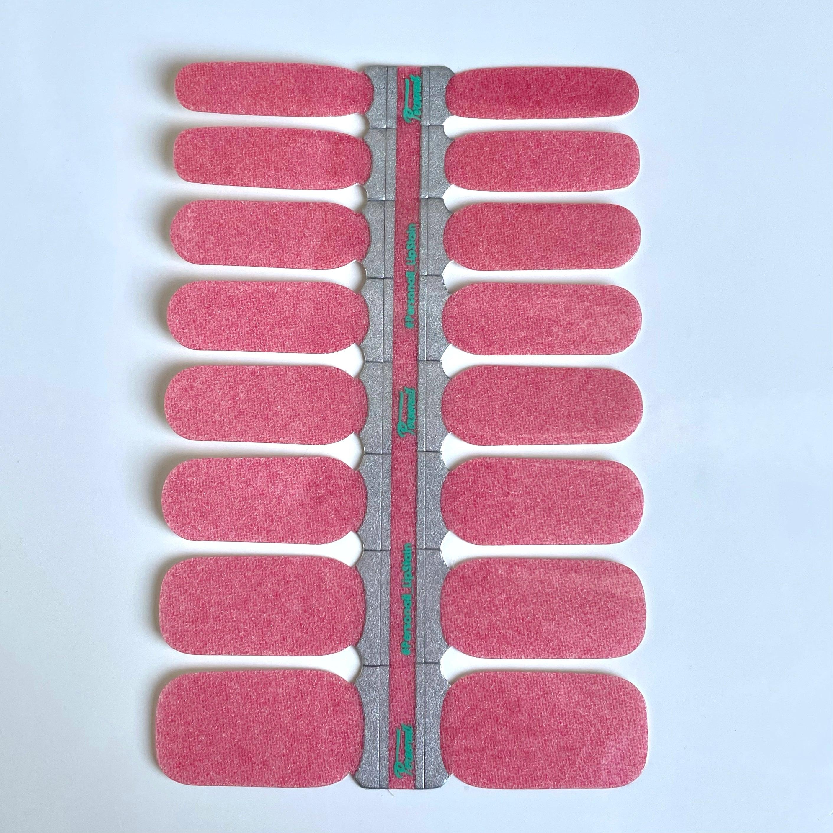 Lipstain |  Pink Nail Polish Wraps