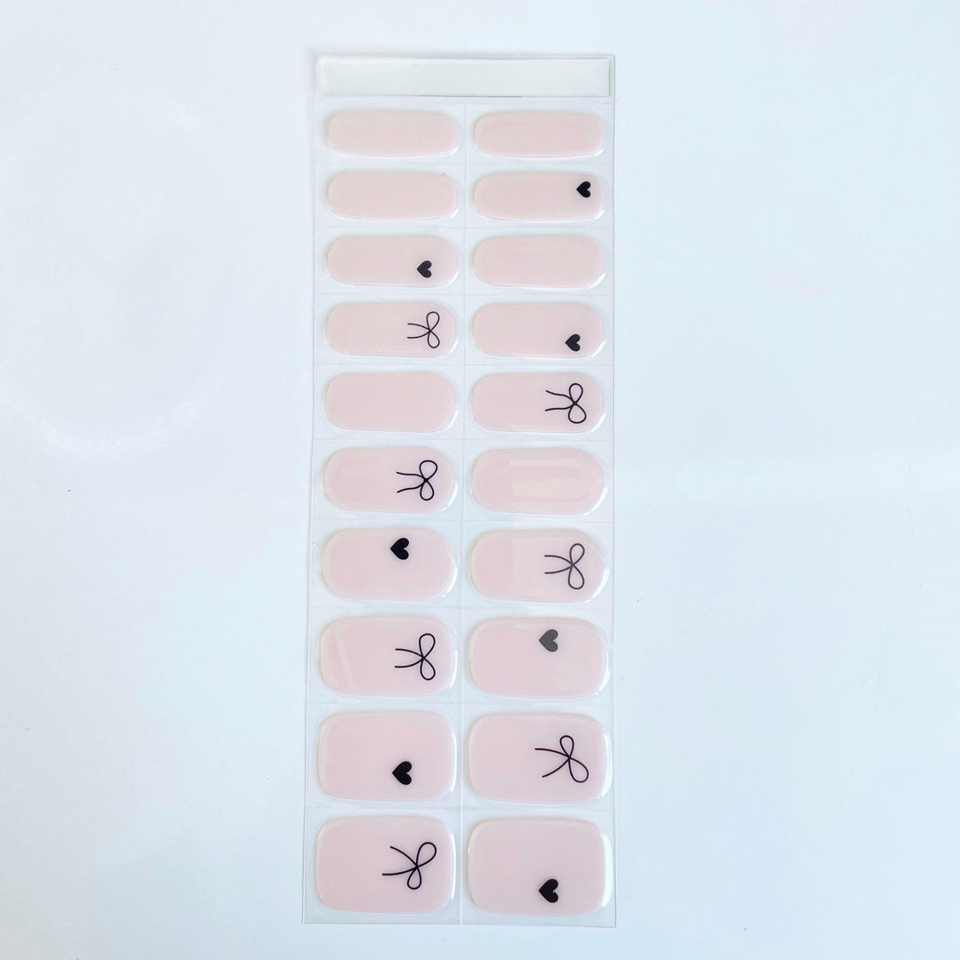Love Knot | Secret Garden Super Jellies DIY Hard Semi Cured Gel Nail Wraps