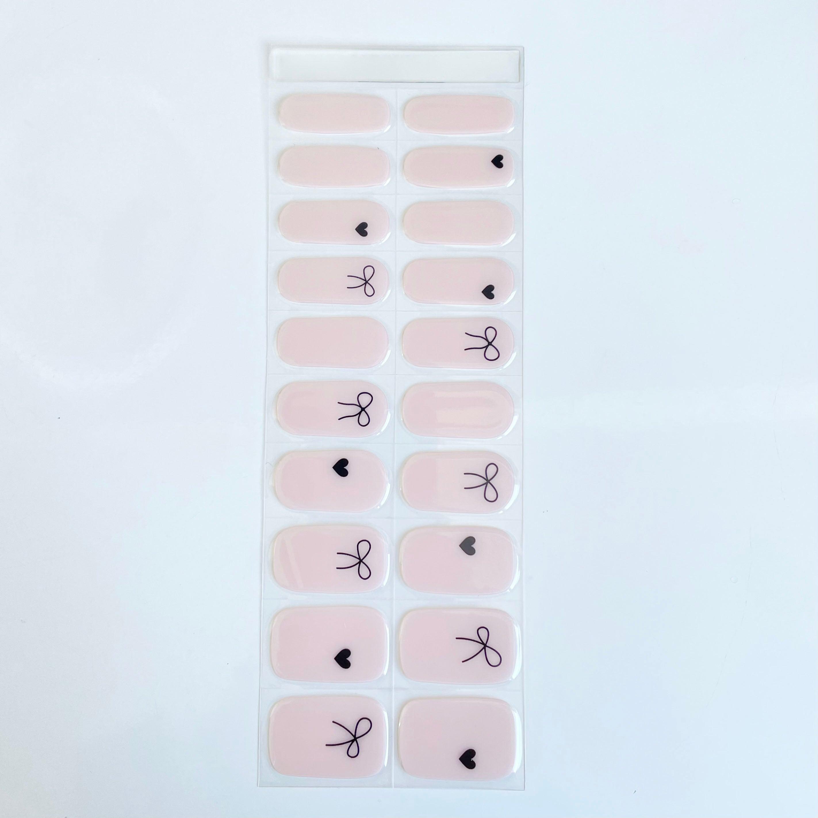 Love Knot | Super Jellies DIY Hard Semi Cured Gel Nail Wraps