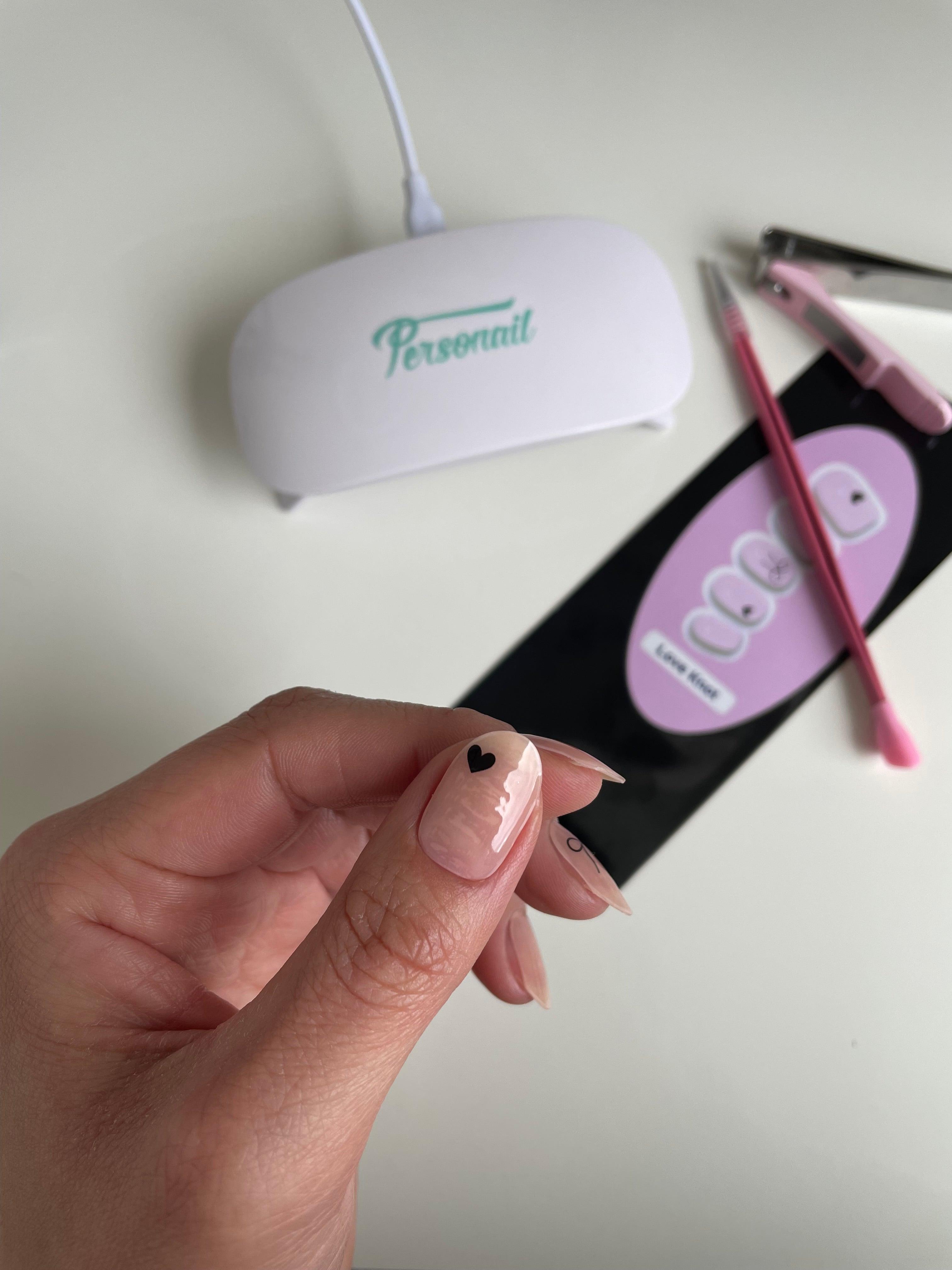 Love Knot | Super Jellies DIY Hard Semi Cured Gel Nail Wraps